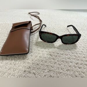 CELINE Tortoise Brown tinted glasses